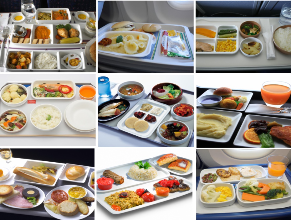 In-flight Menu
